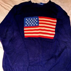 Polo Ralph Lauren Flag Knit sweater..